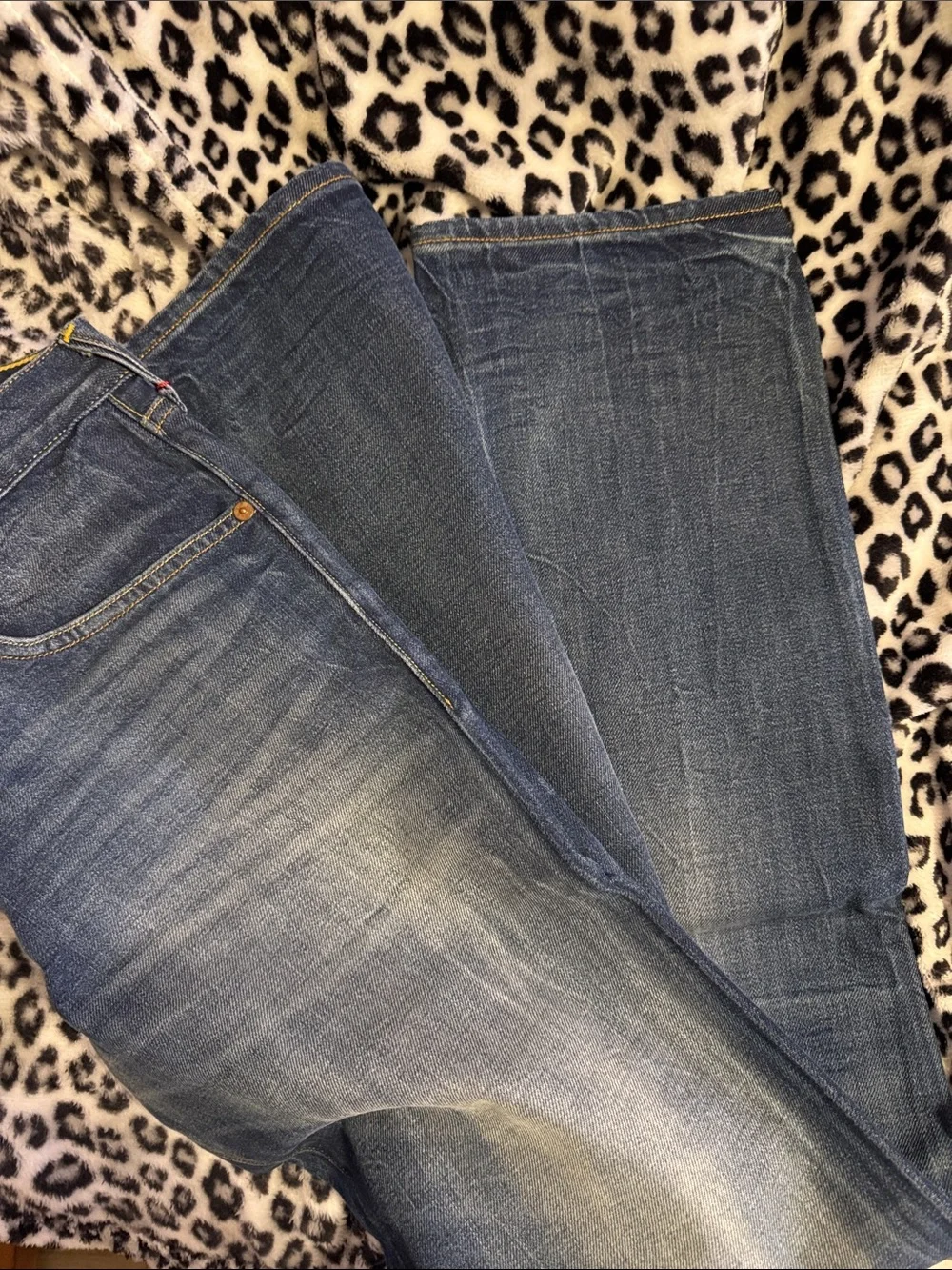 True Religion Men’s Indigo Straight Leg Jeans
